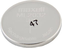 Nabíjecí knoflíková baterie ML2032 Maxell 65mAh Li-Ion 3V 1ks Bulk