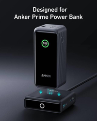 Nabíjecí stanice Anker 100W 2xUSB-C, 1xUSB, 1xkonektor pro Prime powerbanku černá