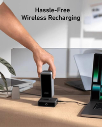 Nabíjecí stanice Anker 100W 2xUSB-C, 1xUSB, 1xkonektor pro Prime powerbanku černá
