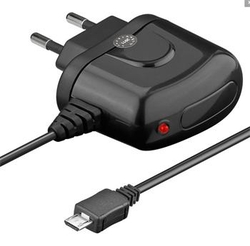 Nabíjecí zdroj s konektorem micro USB pro mobilní telefony na 230V, výstupní proud 1.2A