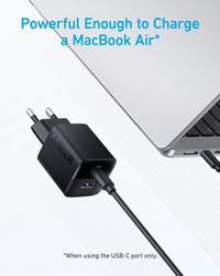 Nabíječka do sítě Anker 323 33W, 1xUSB-C, 1xUSB-A černá