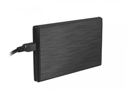 Natec Externí box pro HDD 2,5" USB 2.0 Rhino, černý