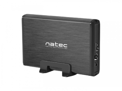 Natec Externí box pro HDD 3,5" USB 3.0 Rhino, černý, včetně napájecího adaptéru