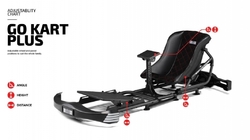 Next Level Racing Go Kart Pro Cockpit, závodní kokpit