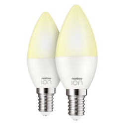 Niceboy ION SmartBulb AMBIENT E14 (stmívatelná), set 2ks