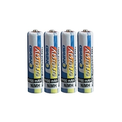 NiMH Conrad energy AAA 1100 mAh