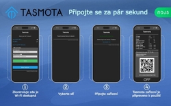 NOUS B1T WiFi Tasmota Smart 1kanálový spínač