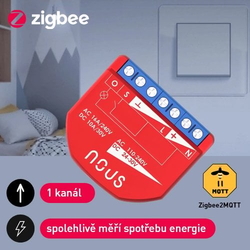 NOUS B2Z ZigBee 1Ch 1 kanálový spínač