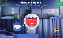 Nous B4Z Smart Zigbee Ovladač žaluzií a rolet