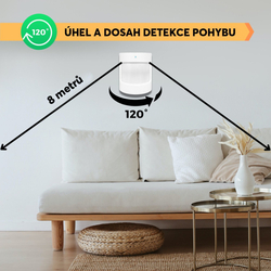 NOUS E2 ZigBee Tuya pohybové čidlo