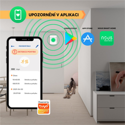 NOUS E2 ZigBee Tuya pohybové čidlo