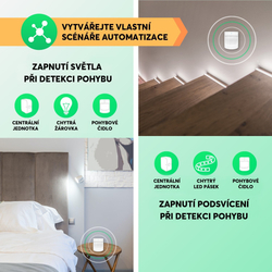 NOUS E2 ZigBee Tuya pohybové čidlo