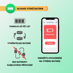 NOUS E2 ZigBee Tuya pohybové čidlo