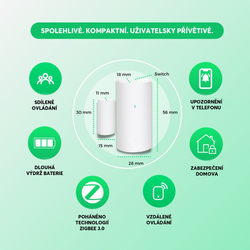 NOUS E3 ZigBee Tuya senzor na dveře a okna