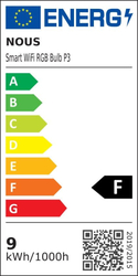 NOUS P3 WiFi Tuya RGB E27 (4ks)