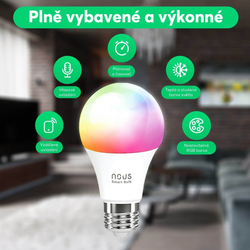 NOUS P3 WiFi Tuya RGB E27