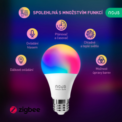 NOUS P3Z ZigBee Tuya RGB E27