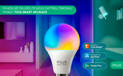 NOUS P3Z ZigBee Tuya RGB E27