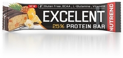 Nutrend EXCELENT protein bar 85g, vanilka s ananasem