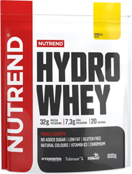 Nutrend HYDRO WHEY Syrovátkový izolát 800 g, vanilka