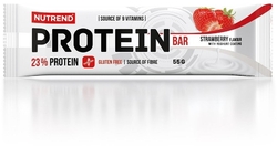 Nutrend protein bar 55g, jahoda