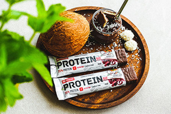 Nutrend protein bar 55g, vanilka