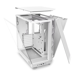 NZXT H6 Flow, bílá