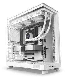 NZXT H6 Flow, bílá