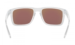 OAKLEY HOLBROOK XL POLISHED CLEAR / PRIZM SAPPHIRE POLARIZED