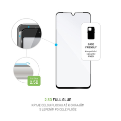 Ochranné tvrzené sklo FIXED Full-Cover pro Samsung Galaxy A16 4G/5G, černé