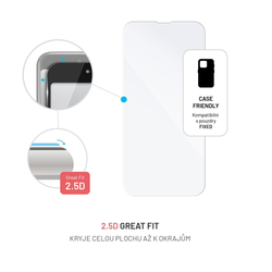 Ochranné tvrzené sklo FIXED pro Apple iPhone 14 Plus, čiré