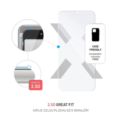 Ochranné tvrzené sklo FIXED pro Samsung Galaxy S24+, čiré