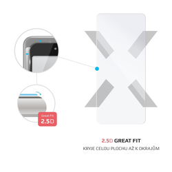 Ochranné tvrzené sklo FIXED pro Xiaomi Redmi Note 11/11S, čiré