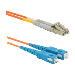 Optický patch kabel duplex LC-SC 09/125 - 2m