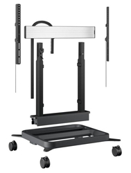 Optoma RISE 5305 Elektrický pojízdný TV lift, prémiová kolečka, rychlost 50 mm/s černý