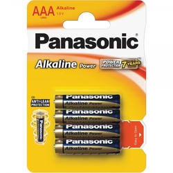 Panasonic LR03 4BP AAA Alk Power