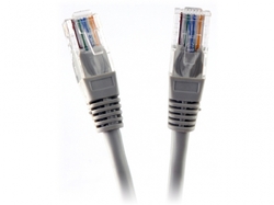 DATACOM Patch cord UTP CAT5E 10m šedý