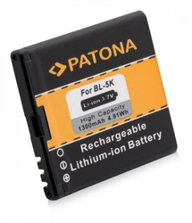 PATONA baterie pro mobilní telefon Nokia BL-5K 1300mAh 3,7V Li-Ion