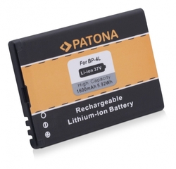 PATONA baterie pro mobilní telefon Nokia BP-4L 1600mAh 3,7V Li-Ion