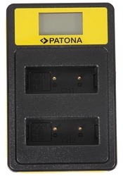 PATONA nabíječka Foto Dual Olympus PS-BLS1 s LCD,USB