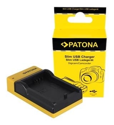 Patona nabíječka pro Foto Canon LP-E6, slim, USB