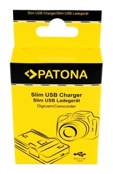 Patona nabíječka pro Foto Canon NB-4L/NB-5L, slim, USB