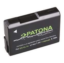 Patona Premium PT1197 - Nikon EN-EL14  1100mAh Li-Ion