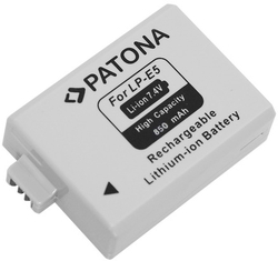 Patona PT1012 - Canon LP-E5 850mAh Li-Ion