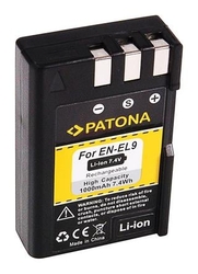 Patona PT1040 - Nikon EN-EL9 1000mAh Li-Ion
