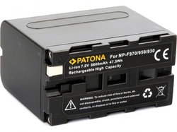 Patona PT1074 - Sony NP-F970 6600mAh Li-Ion