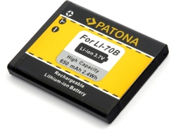 Patona PT1093 - Olympus Li-70b 650mAh Li-Ion