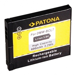 Patona PT1160 - Panasonic DMW-BCL7E 600mAh Li-Ion