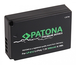 Patona PT1297 - Canon LP-E12 850mAh Li-Ion PREMIUM