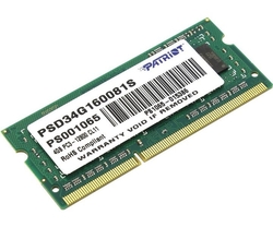 PATRIOT Signature 4GB DDR3 1600MHz SO-DIMM CL11